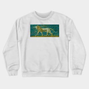 Ancient Babylonian Lion Gate Crewneck Sweatshirt